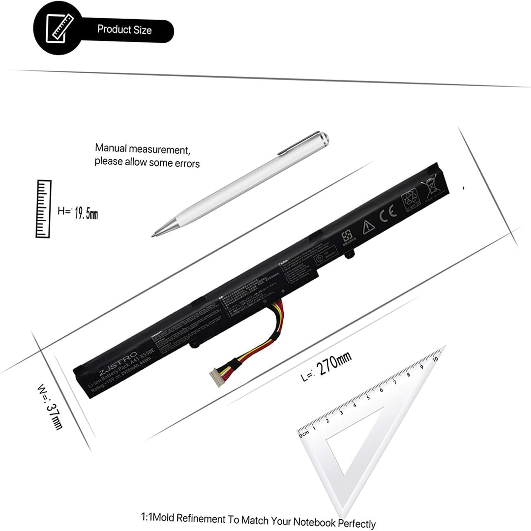 A41-X550E Laptop Akku für ASUS A450J A450JF X450J X450JF K550E K550DP X550D X550DP R510D R510DP F550