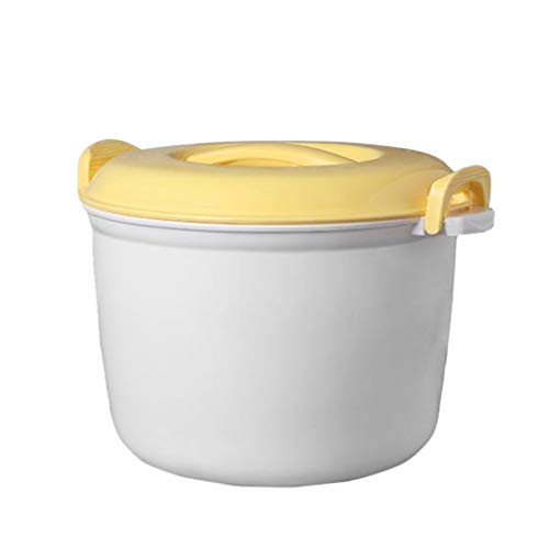 Lobamop Tragbarer Mikrowellen-Reiskocher Multifunktionsdampfer 2800 Ml Isolier-Brotdose DampfgeräTe