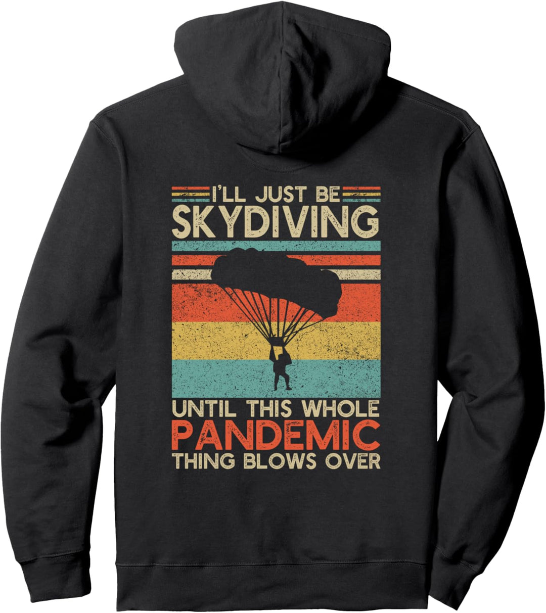 Fallschirmspringen | Fallschirm Geschenk Skydiving Pullover Hoodie