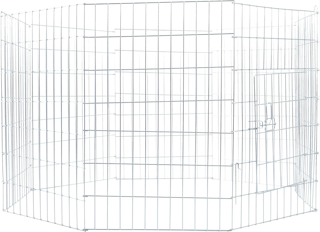 Trixie 3954 natura Welpenfreilauf, verzinkt, ø 154 × 91 cm