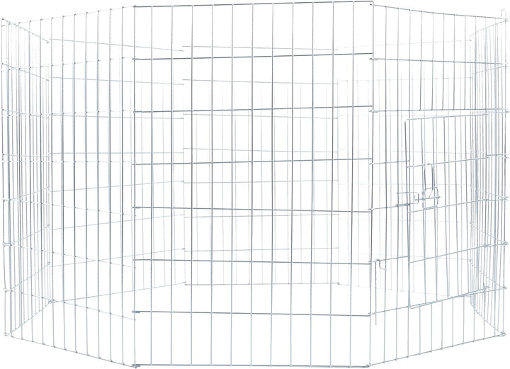 Trixie 3954 natura Welpenfreilauf, verzinkt, ø 154 × 91 cm