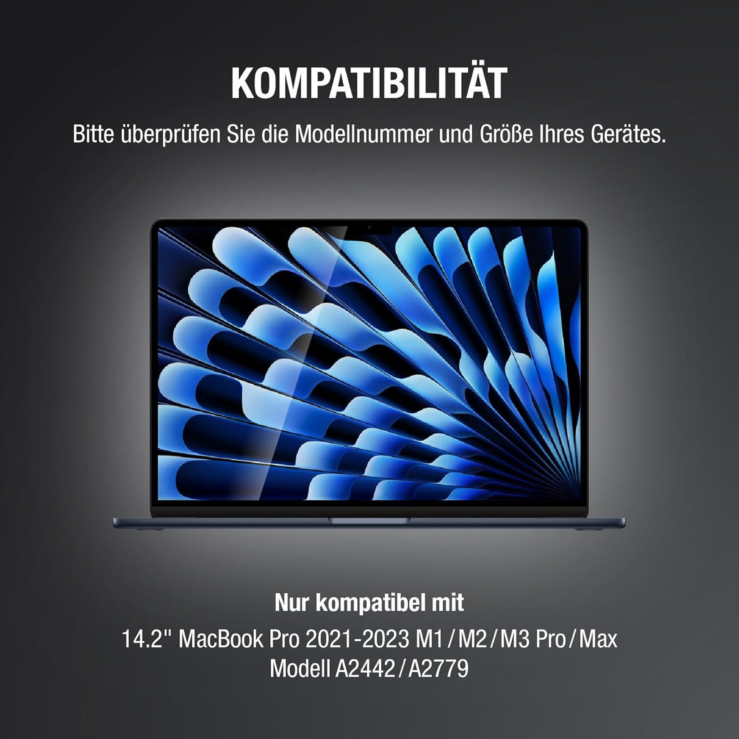 Fluflyer Magnetischer Blickschutzfilter Kompatibel Mit MacBook Pro 14 Zoll 2021-2023 (M1 A2442/M2 A2