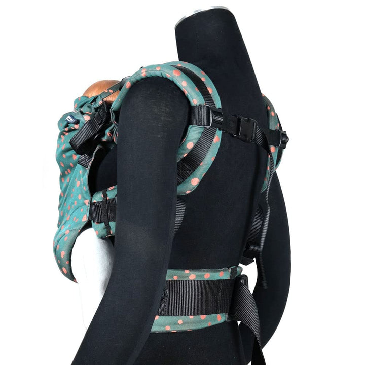 DidyFix Hope, Schnelle & Praktische Babytrage, von Geburt an bis zum Laufalter petrol, petrol