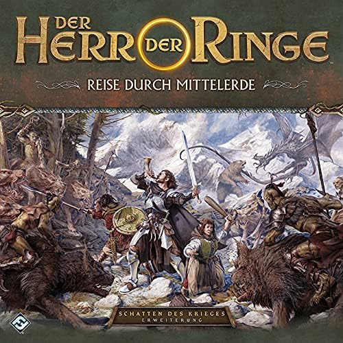 Asmodee | Fantasy Flight Games | Der Herr der Ringe: Reise durch Mittelerde – Schatten des Krieges |