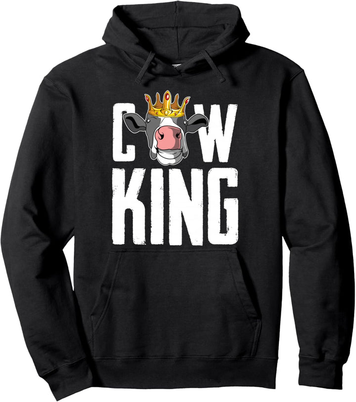 Landwirt Bauernhof Kuh König - Landwirtschaft Bauer Pullover Hoodie