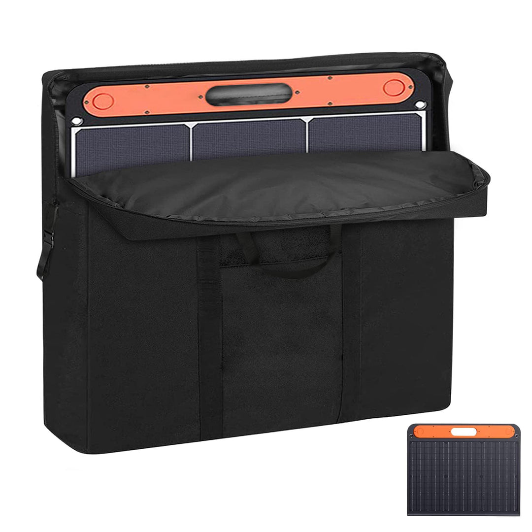 Kingling Tasche für Solarpanel, Staubdichte Solarmodul Tasche passend für 100 Watt Solarpanel, Faltb