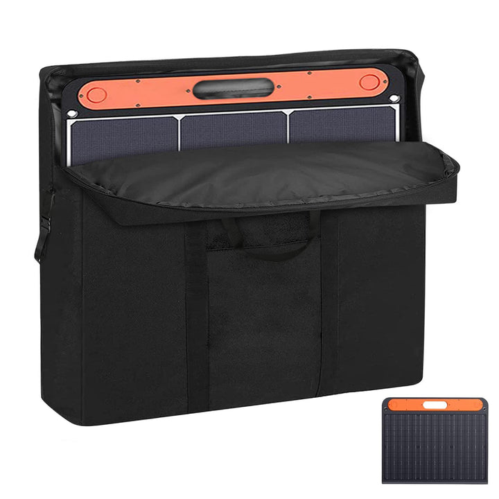 Kingling Tasche für Solarpanel, Staubdichte Solarmodul Tasche passend für 100 Watt Solarpanel, Faltb