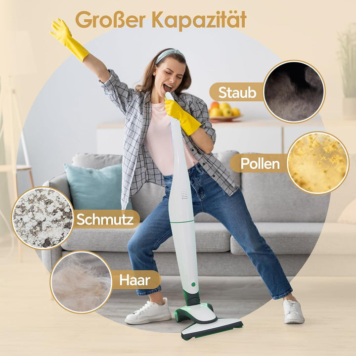 12 Stück Staubsaugerbeutel für Vorwerk Kobold VB100 VB 100 FP100 FP 100 Akku Staubsauger mit 6 Duftb