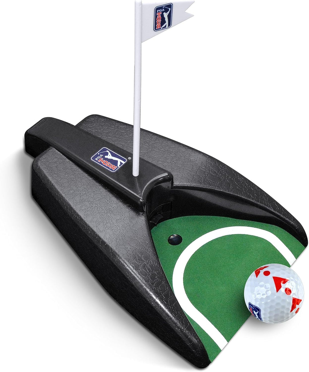 PGA Tour Pure Putt - Auto Putt Returner with Guideball Ohne zusätzliche Batterien, Ohne zusätzliche