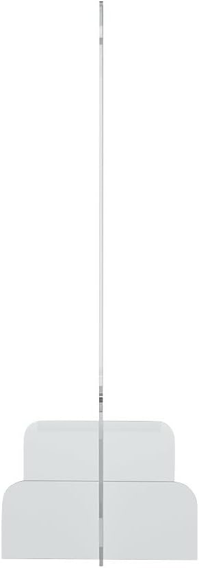 magnetoplan Nies- und Spuckschutz, Acryl-Tischaufsteller, 85x70cm