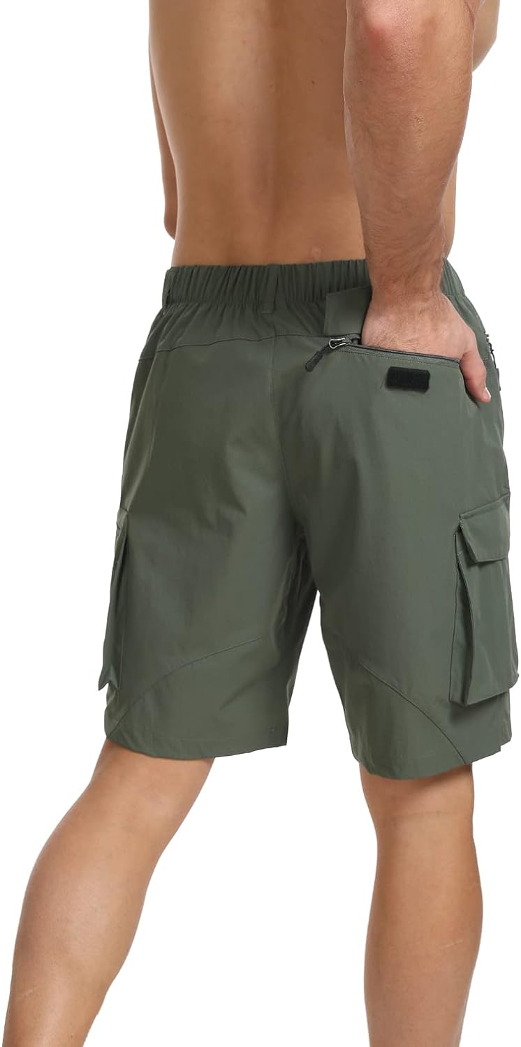 Tansozer Kurze Wanderhose Herren Mit Reissverschlusstasche Outdoor Wandern Bergsteigen Sommer Shorts