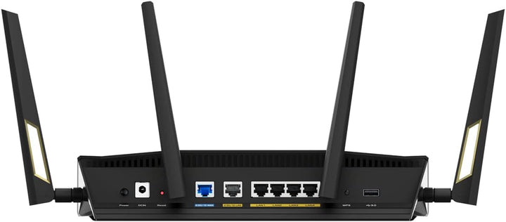 ASUS RT-AX88U Pro AX6000 Dual Band WLAN kombinierbarer Router (Tethering als 4G und 5G Router-Ersatz
