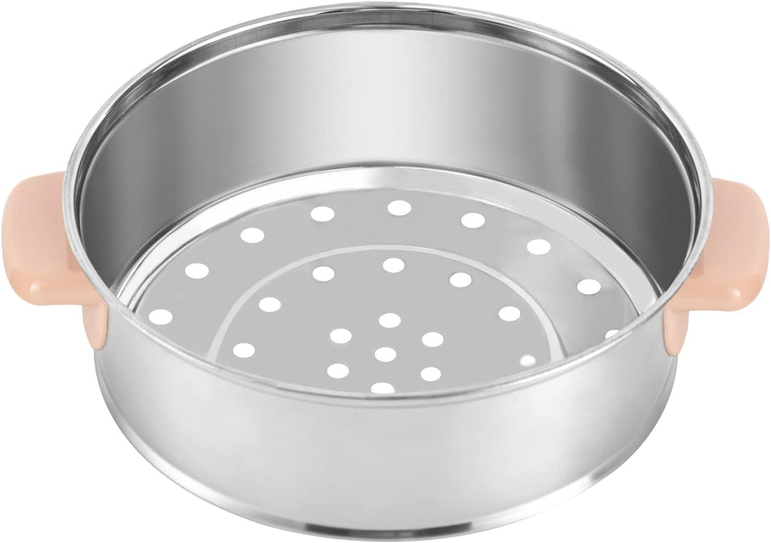 1.7L Elektrische Hot Pot | Mini Multikocher Tragbare Antihaft Topf mit Doppelter Leistungssteuerung,