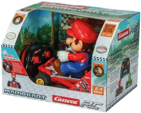 Carrera - 370200989P RC I 2,4GHz Mario Kart Pipe Kart I Mario RC-Fahrzeug I Offiziell lizenziert I A