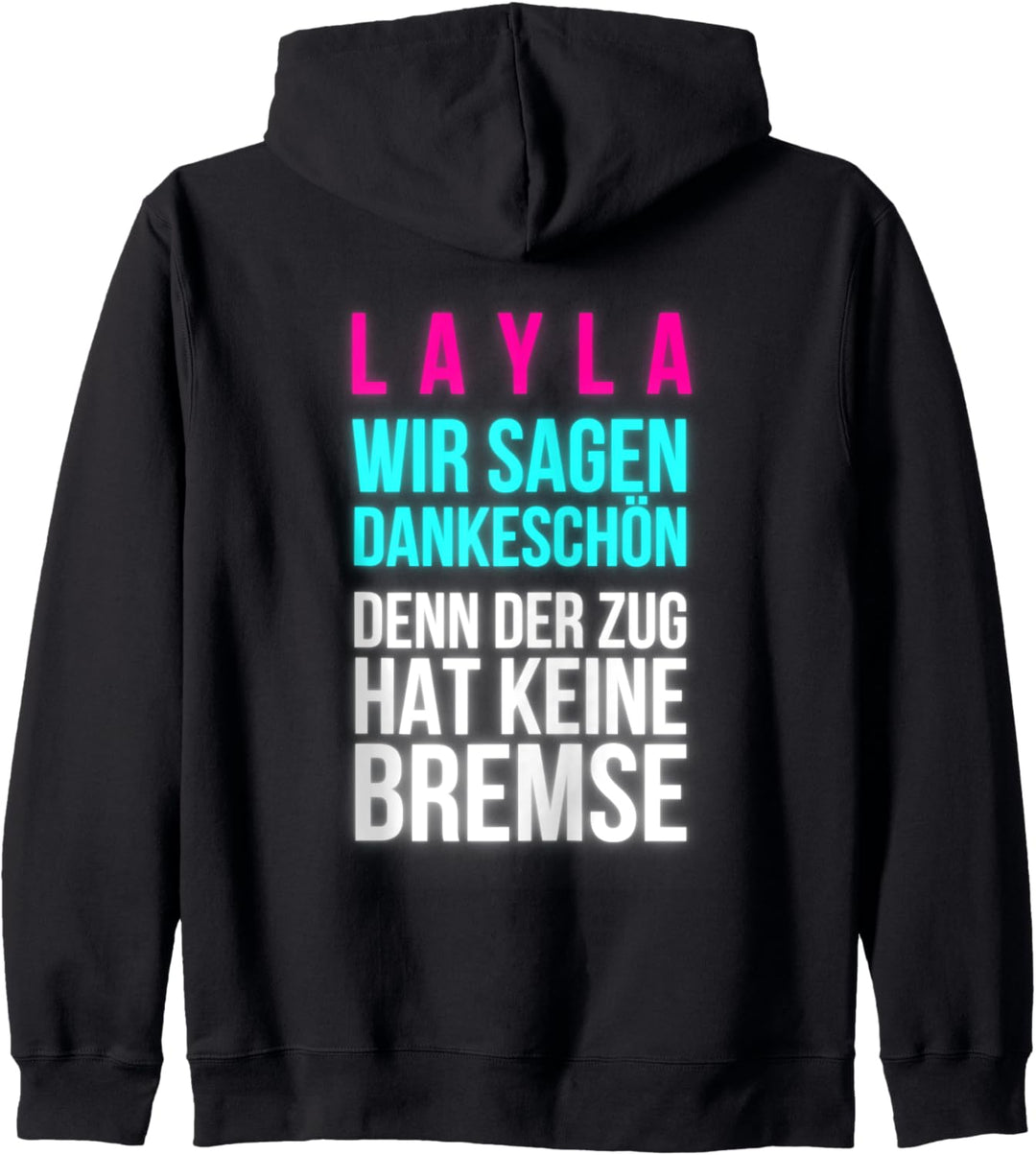 Wir sagen Dankeschön Malle Party Sommerdesign 40 Jahre Kapuzenjacke