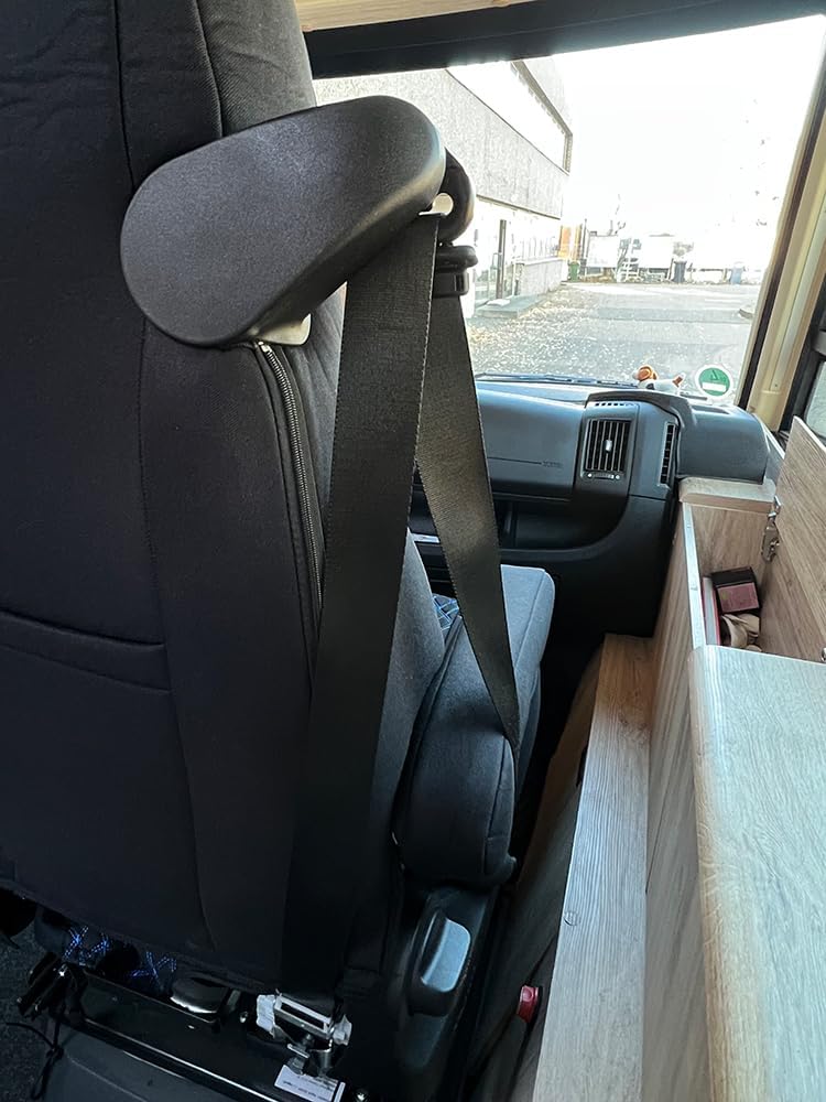 BREMER SITZBEZÜGE Wohnmobil Schonbezüge für Aguti GIS Liner und Milan Sitze | 2er Schonbezug Set ink