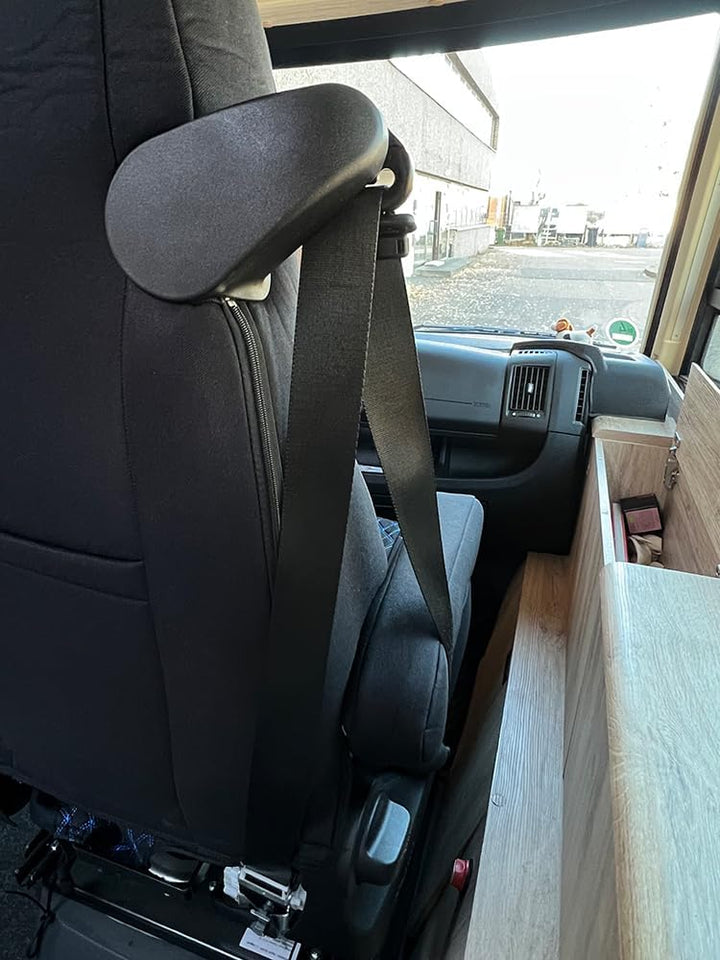 BREMER SITZBEZÜGE Wohnmobil Schonbezüge für Aguti GIS Liner und Milan Sitze | 2er Schonbezug Set ink