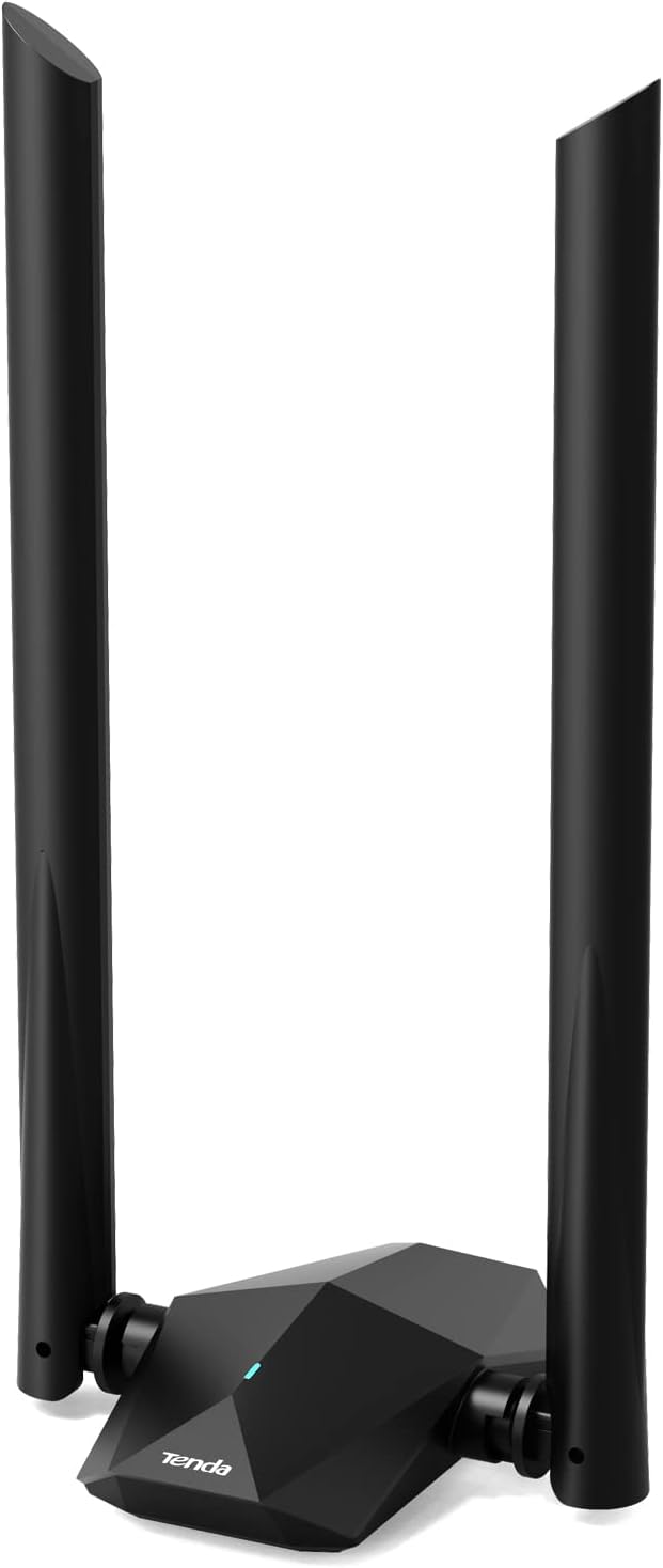 Tenda U18a WiFi 6 WLAN Stick WLAN USB-Adapter(AX1800 Dualband 5GHz:1201 Mbit/s +2,4GHz: 574 Mbit/s)