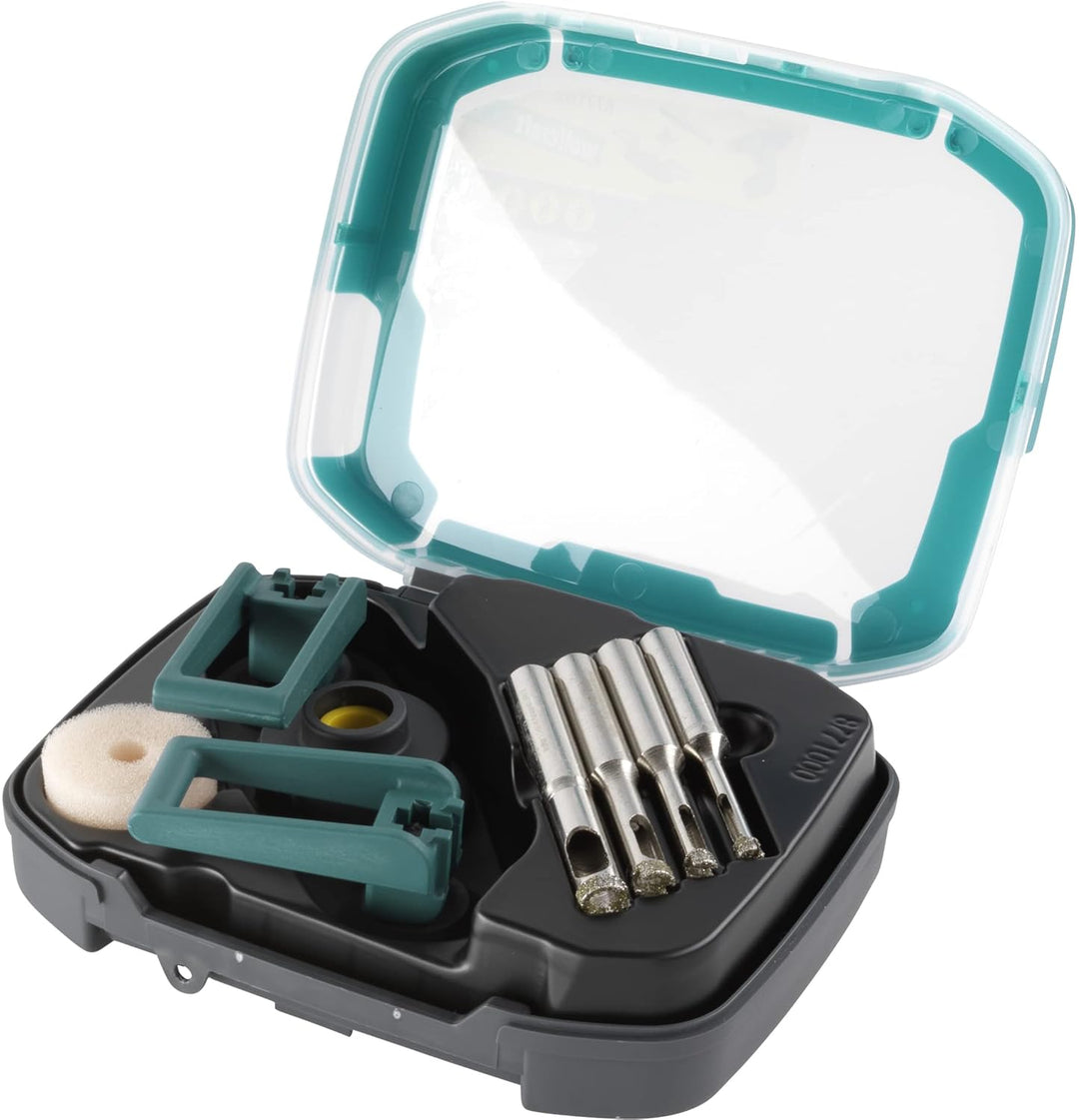 wolfcraft Bohrkronen-Set, diamantbestreut ˮCeramicˮ, 5-tlg. I 8771000 I Für die Installation von San