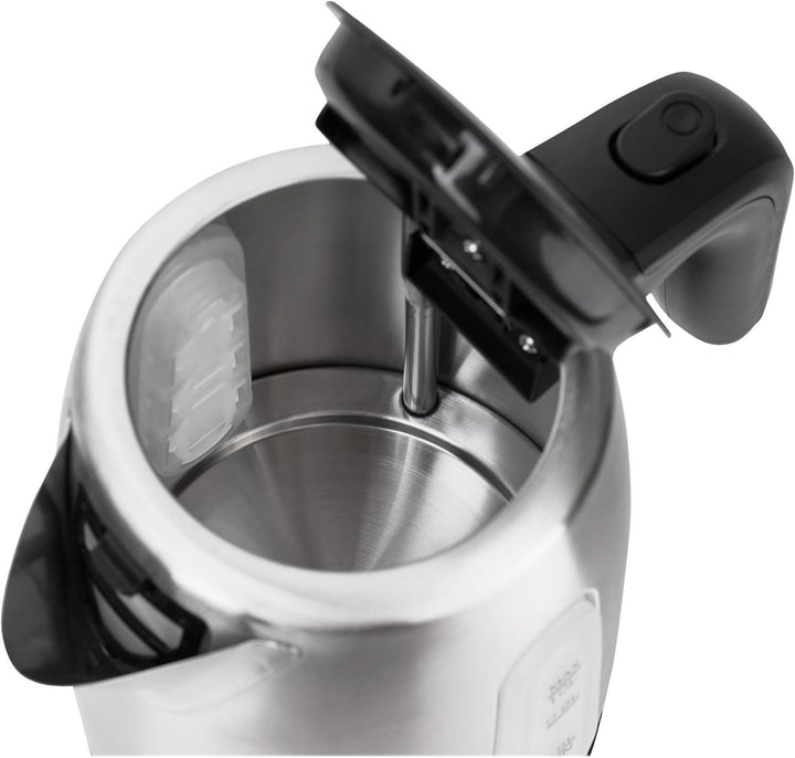 Adler Wasserkocher aus Metall mit einer Kapazität von 1 Liter und 1200 W Leistung AD 1273, 1630, Ede