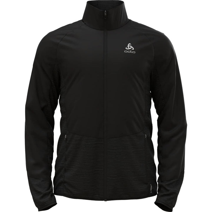 Odlo Herren Run Easy Warm Hybrid_313912 Laufjacke (1er Pack) M Schwarz, M Schwarz