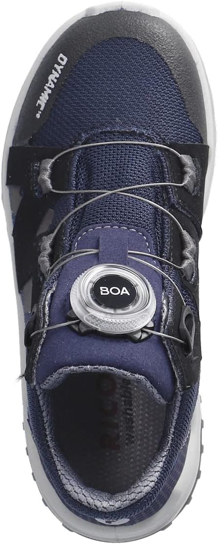 RICOSTA Jungen Stiefel Runner,Kinder Boots,lose Einlage,RicostaTEX,BOA, Blau 180