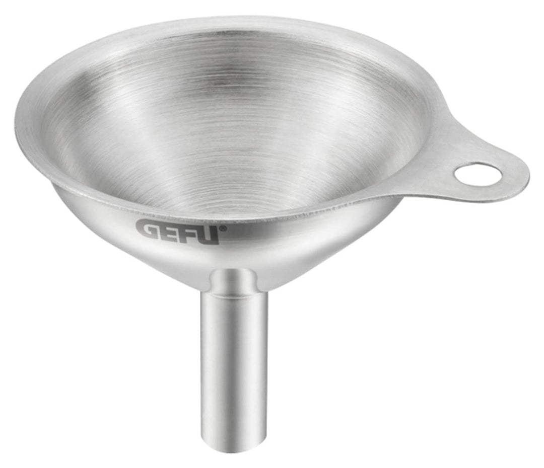 GEFU VERSARE Mini 3-teilig Trichter-Set, Edelstahl, Silber