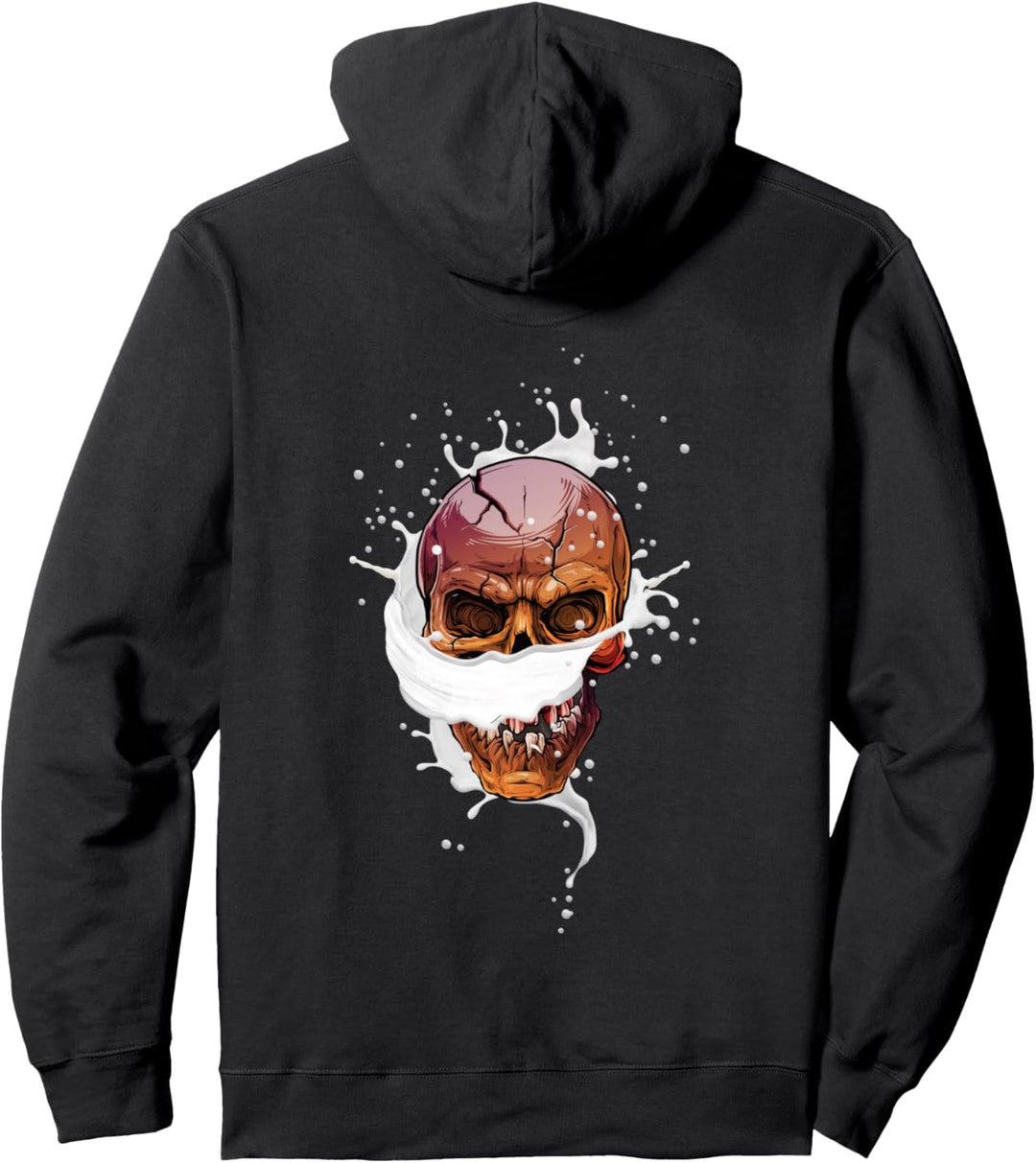 Skull Biker Festival Rocker Pullover Hoodie