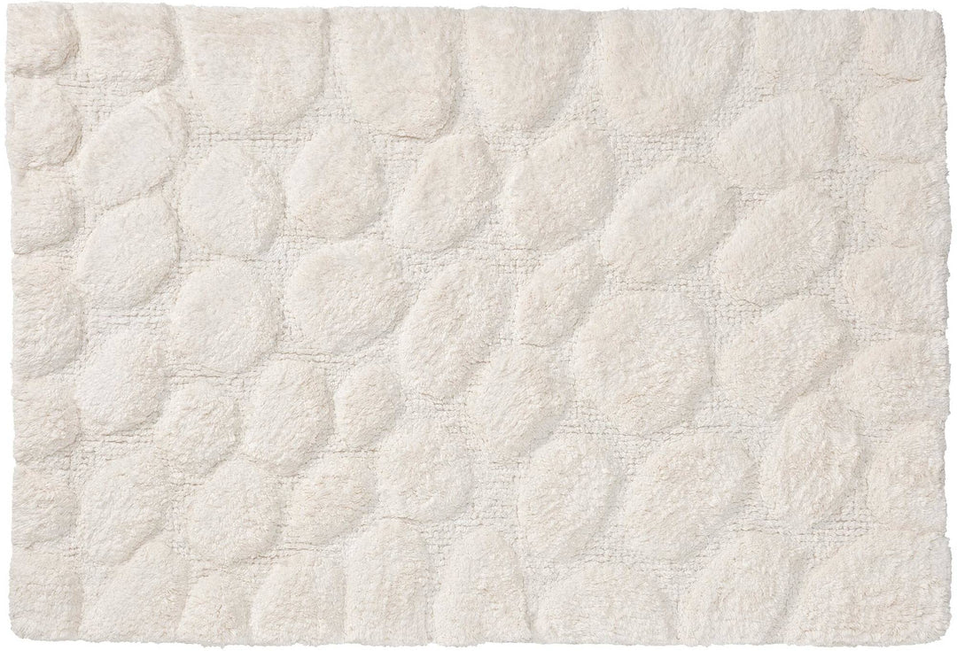 Sealskin Kieselstein Badematte Elfenbein Elfenbein-optik 90x60 cm, Elfenbein-optik 90x60 cm