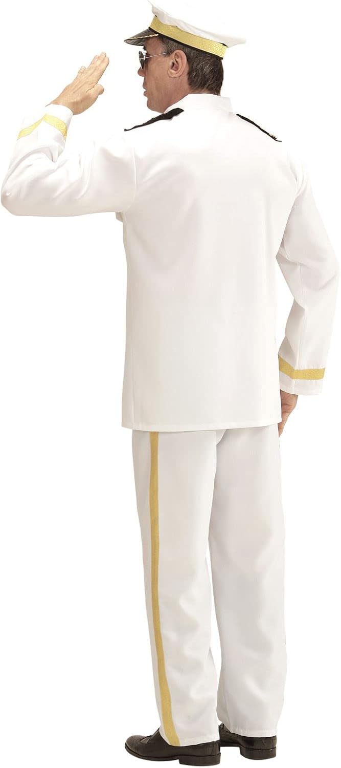 "NAVY CAPTAIN" (jacket, pants, hat) - (L), L