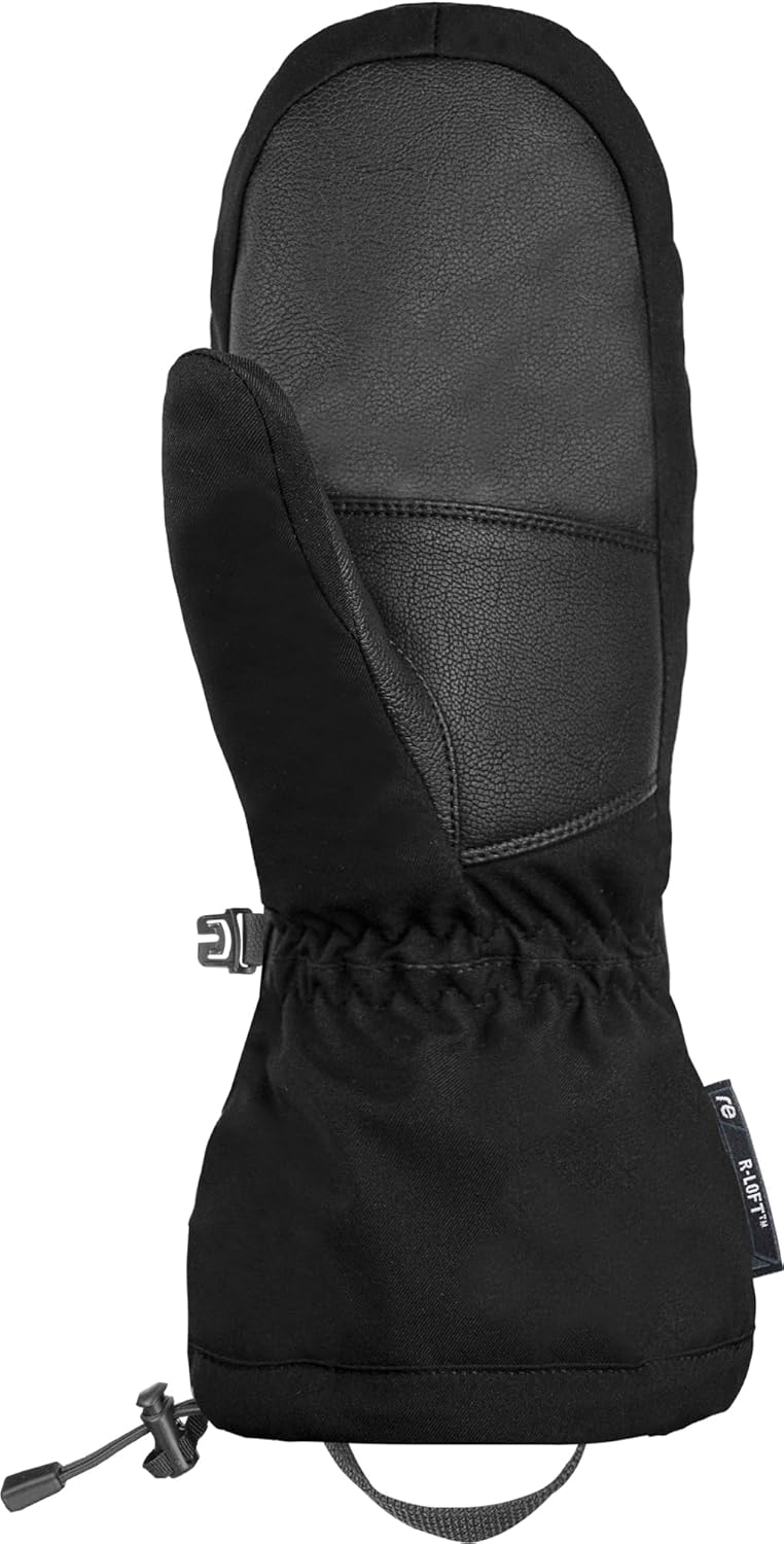 Reusch Damen Fäustlinge Demi R-tex Xt Mitten Extra Warm, Wasserdicht, Atmungsaktiv 6.5 Schwarz, 6.5