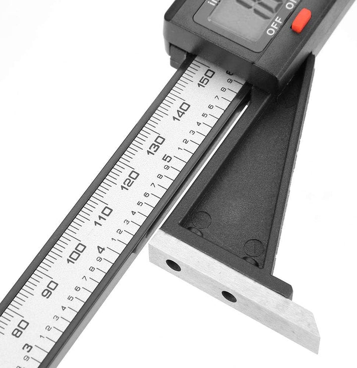 0-150 Mm Digitaler Höhenmesser, Messgerät Höhenmesser Präzisions-Höhenöffnungs-Tiefenmesser mit Magn