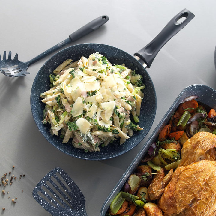 Russell Hobbs Bratpfanne 30cm, Pfanne Induktion mit Antihaftbeschichtung, Beschichtete Pfanne für al