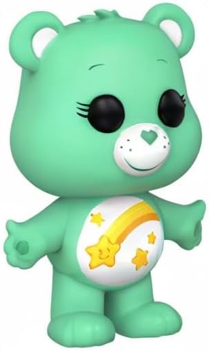 Funko Pop! Animation: CB40- Wish True Heart Bear - Beflockt CH - Care Bears - Vinyl-Sammelfigur - Ge