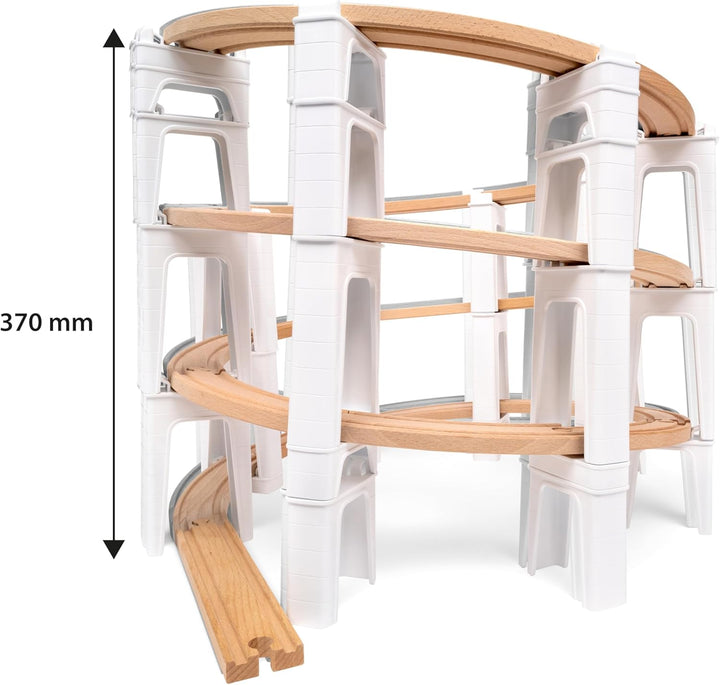 BRIO World – 36114 Grosses Spiralenset| Spielzeuglok-Set für Kinder ab 3 Jahren