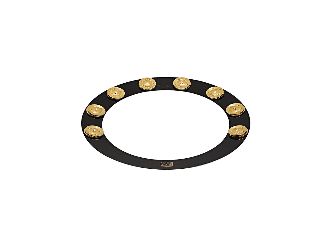 Meinl Cymbals Backbeat Pro Tamburin — 13 Zoll Messing Ring mit Messing Glöckchen für Snare Drums — S