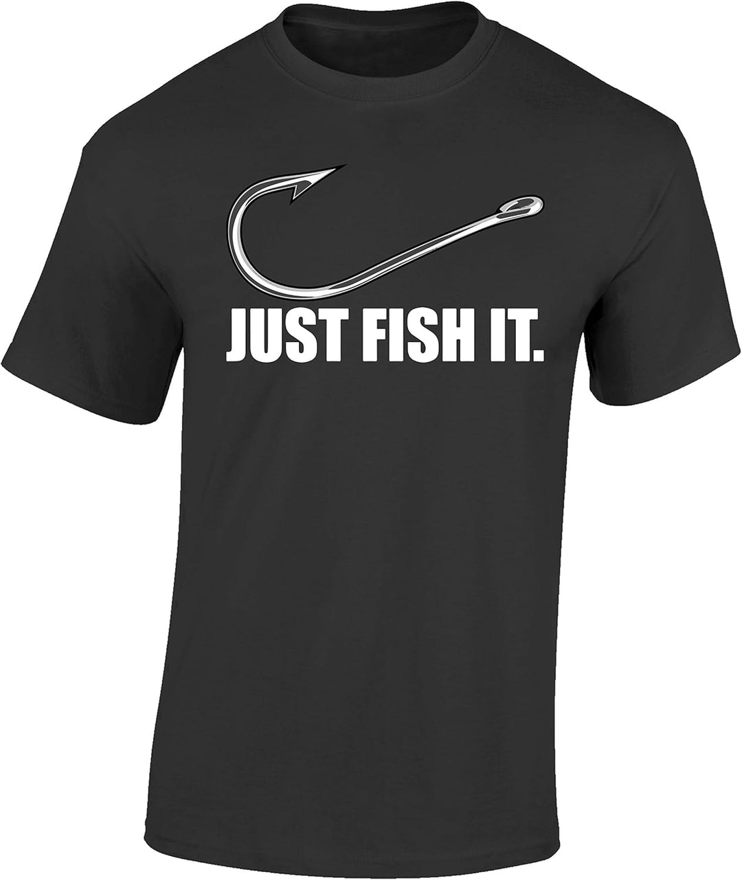 Angel T-Shirt Herren : Fish it - Angler Shirt Männer - Angelkleidung Zubehör Geschenke