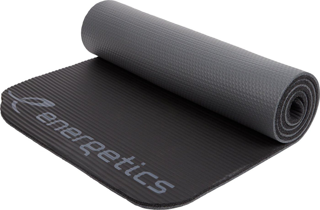 ENERGETICS Gymnastik-Matte NBR Mat 180cm 1.5 BLACK/GREY DARK 180 cm, 180 cm
