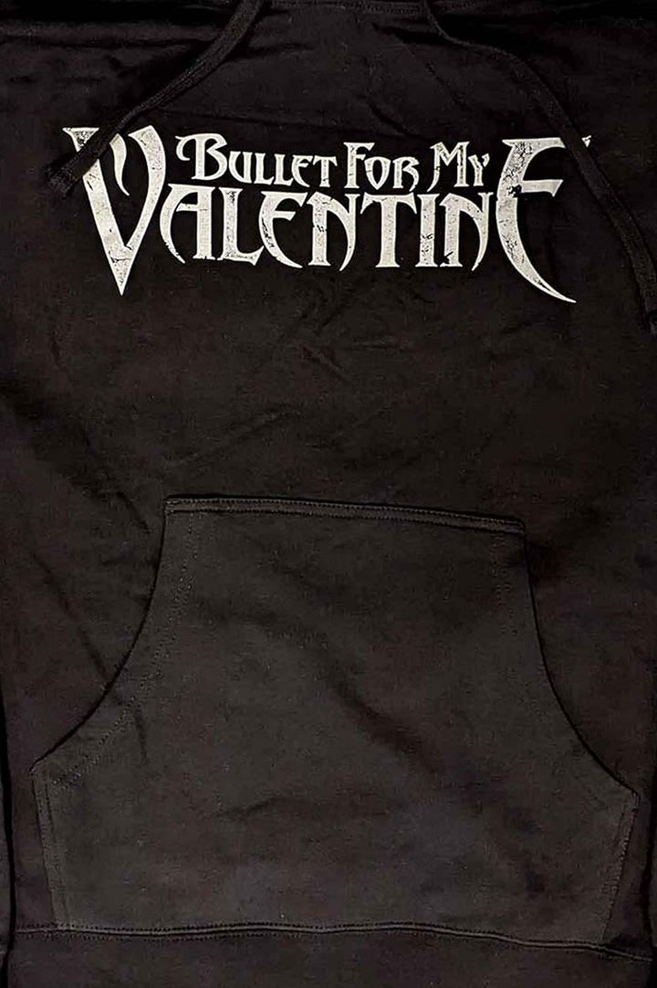 Bullet For My Valentine Kapuzenpullover Logo and Raven Nue offiziell Unisex XXL Schwarz, XXL Schwarz