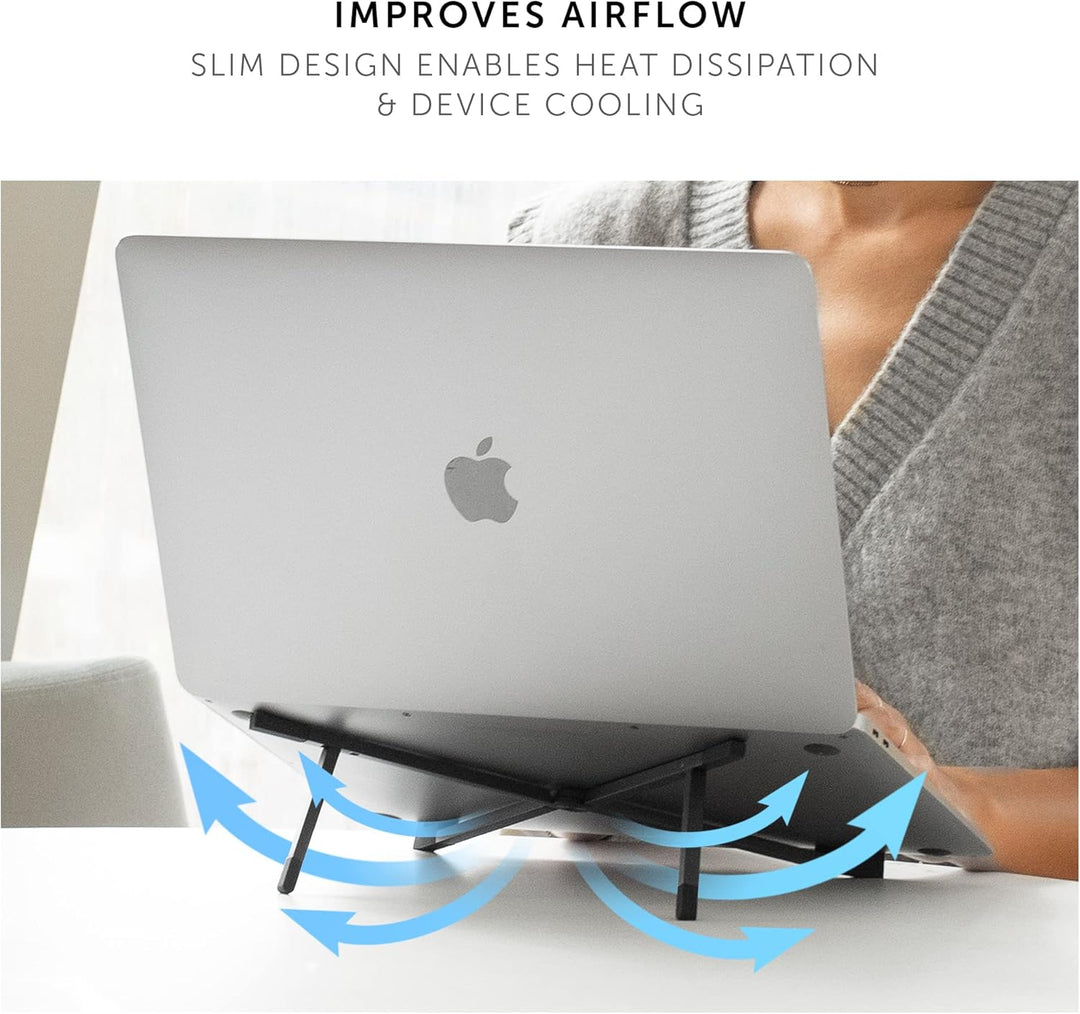Native Union Fold Laptop Stand – Ultrakompakter, faltbarer & tragbarer Laptop-Ständer – Ergonomische