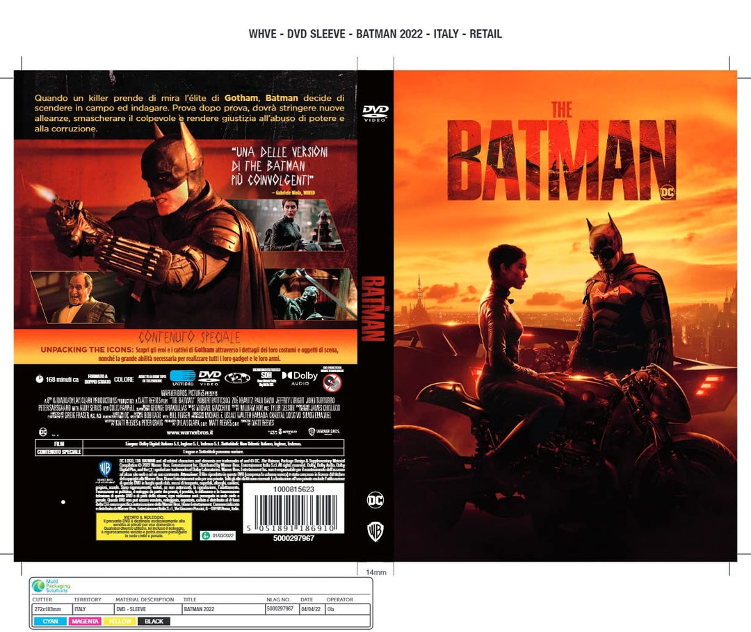 WARNER BROS Der Batman (2022) (DS) (DVD)