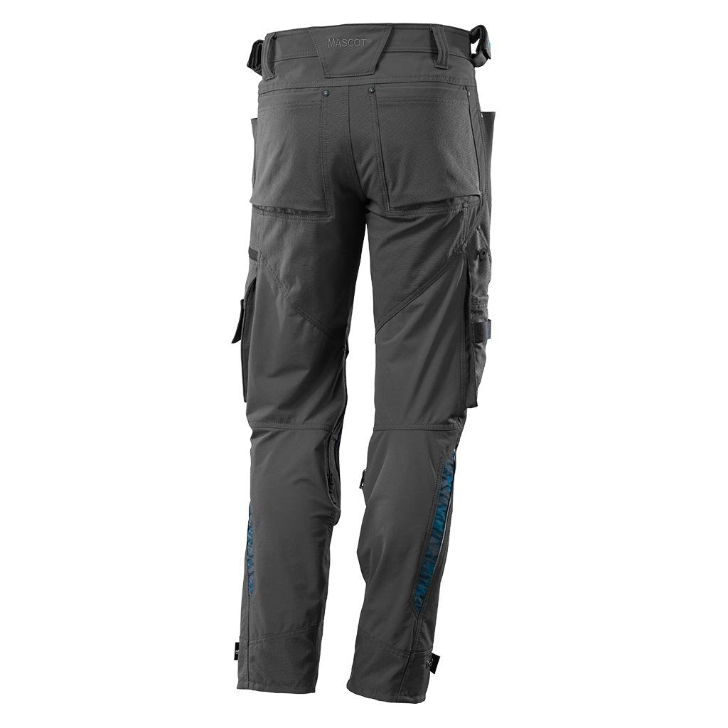 Mascot Herren Bundhose Stretch Dyneema MASCOT Advanced, Dunkel Anthrazit, 52 EU 52 Dunkel Anthrazit,