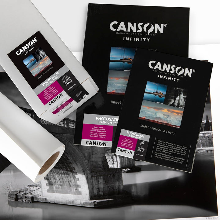 Canson 206231009 Photo Satin Premium RC Box, A4, A4
