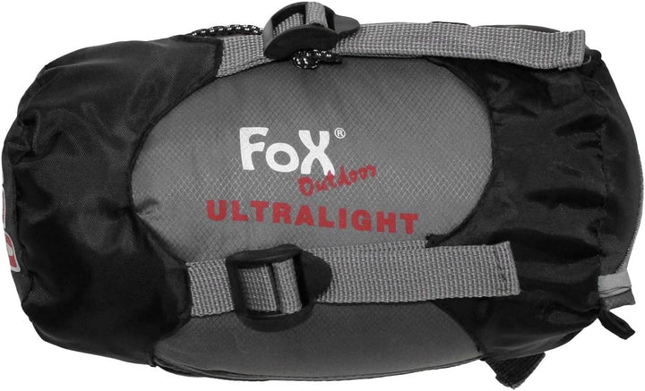 Fox Outdoor Schlafsack Ultralight, schwarz