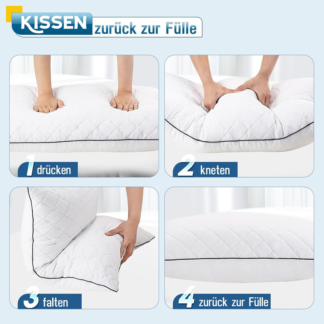 Body Pillow for Adults, Full Body Pilllow for Sleeping, Bolster Side Sleeper Pillow with Cover (Weis
