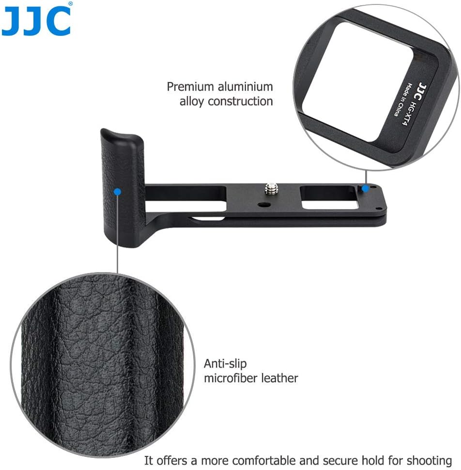 JJC Arca-Typ Kamera Handgriff für Fujifilm X-T4 Digitalkamera Verbessern Sie das Handgefühl für YouT