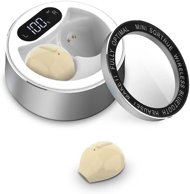 SZHTFX Bluetooth Ohrhörer, Bluetooth5.0 Drahtloser Ohrhörer Bluetooth Ohrhörer Auto Headset mit 260m