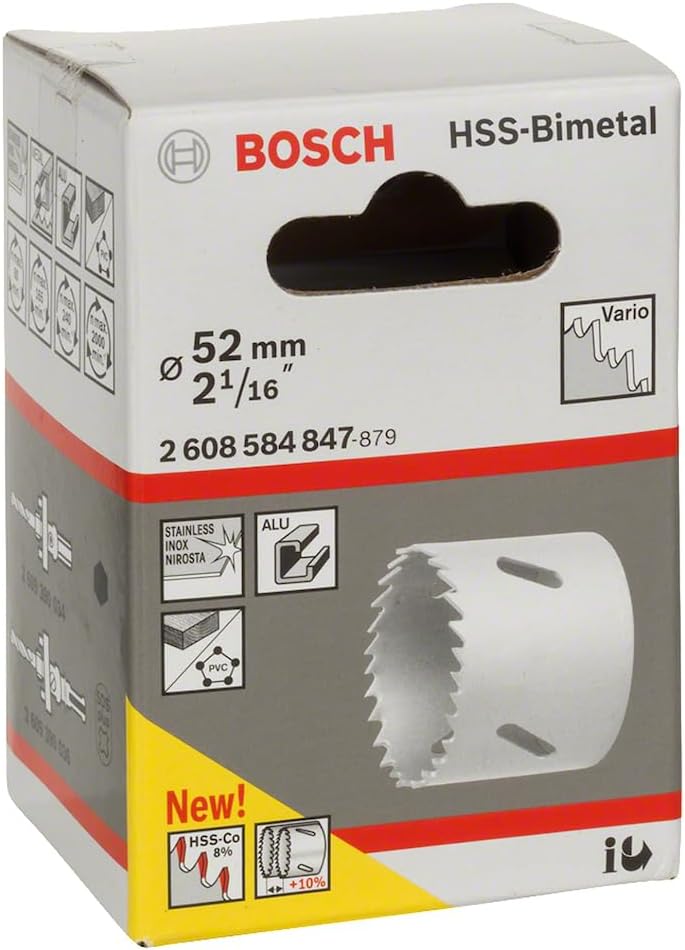 Bosch Accessories Bosch Professional 1x Lochsäge HSS Bimetall für Standardadapter (für Metall, Alumi