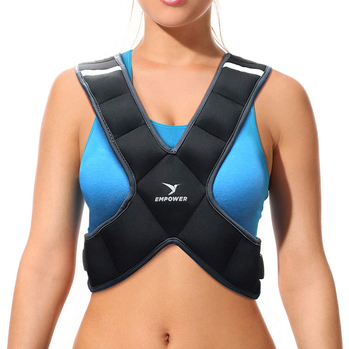 Empower Gewichtswesten Schwarz 3,6 kg Weste, Schwarz 3,6 kg Weste