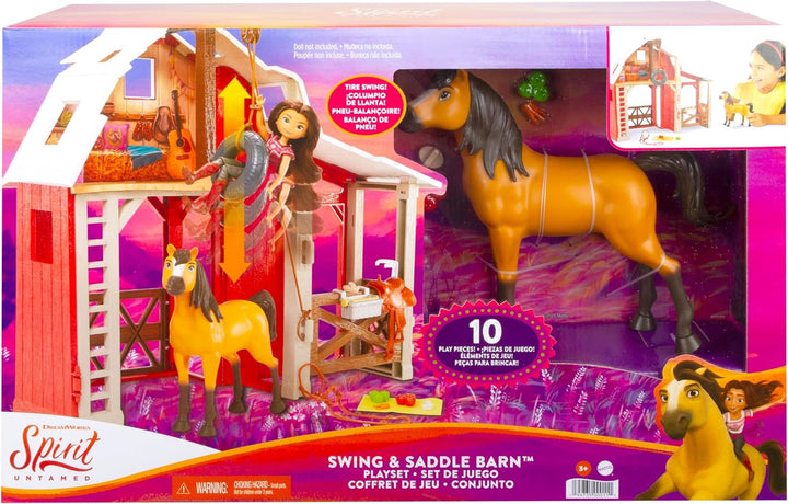 Mattel - Dreamworks Spirit Untamed Swing And Sadle Barn